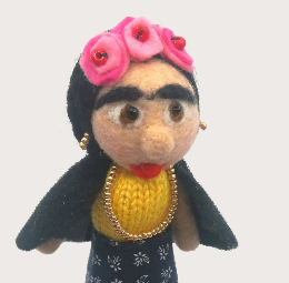 Discover the New Frida Kahlo Finger Puppet from TA-TA!