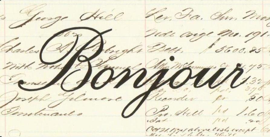 Bonjour! Hello! Привет!