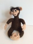 singe en laine feutrée