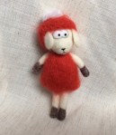 belle peluche mouton en laine 