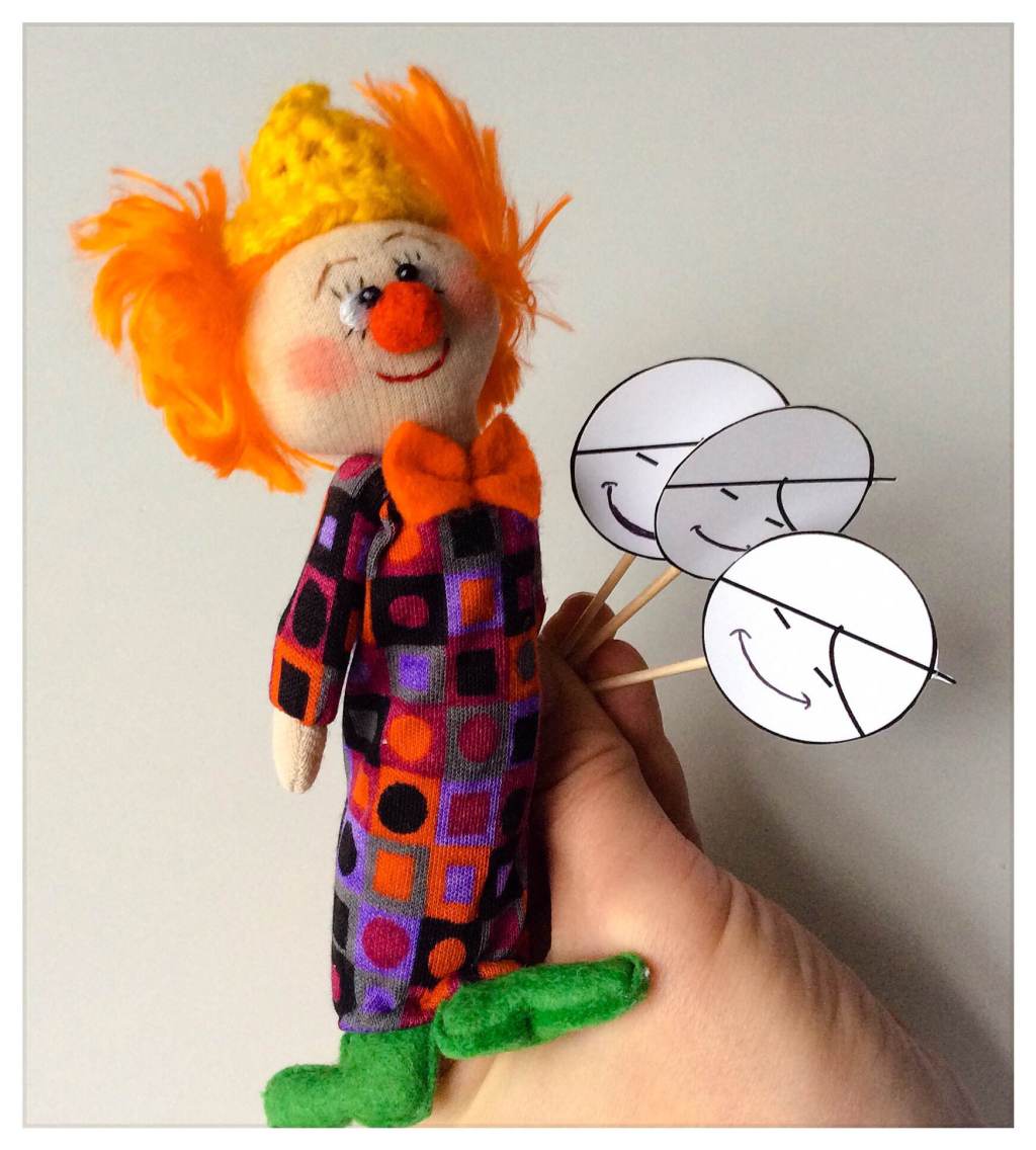 Marionnette a doigts&nbsp;CLOWN
