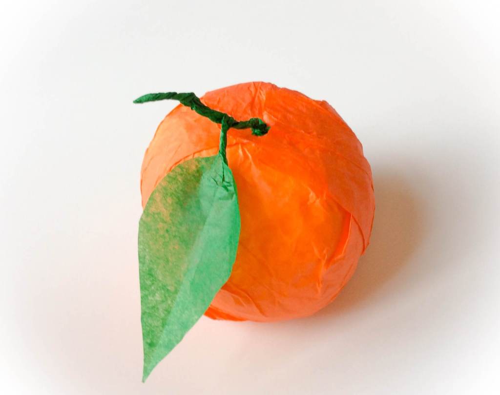 Make  the paper orange. TUTO orange en&nbsp;papier.