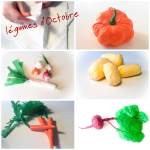 Paper craft vegetables 