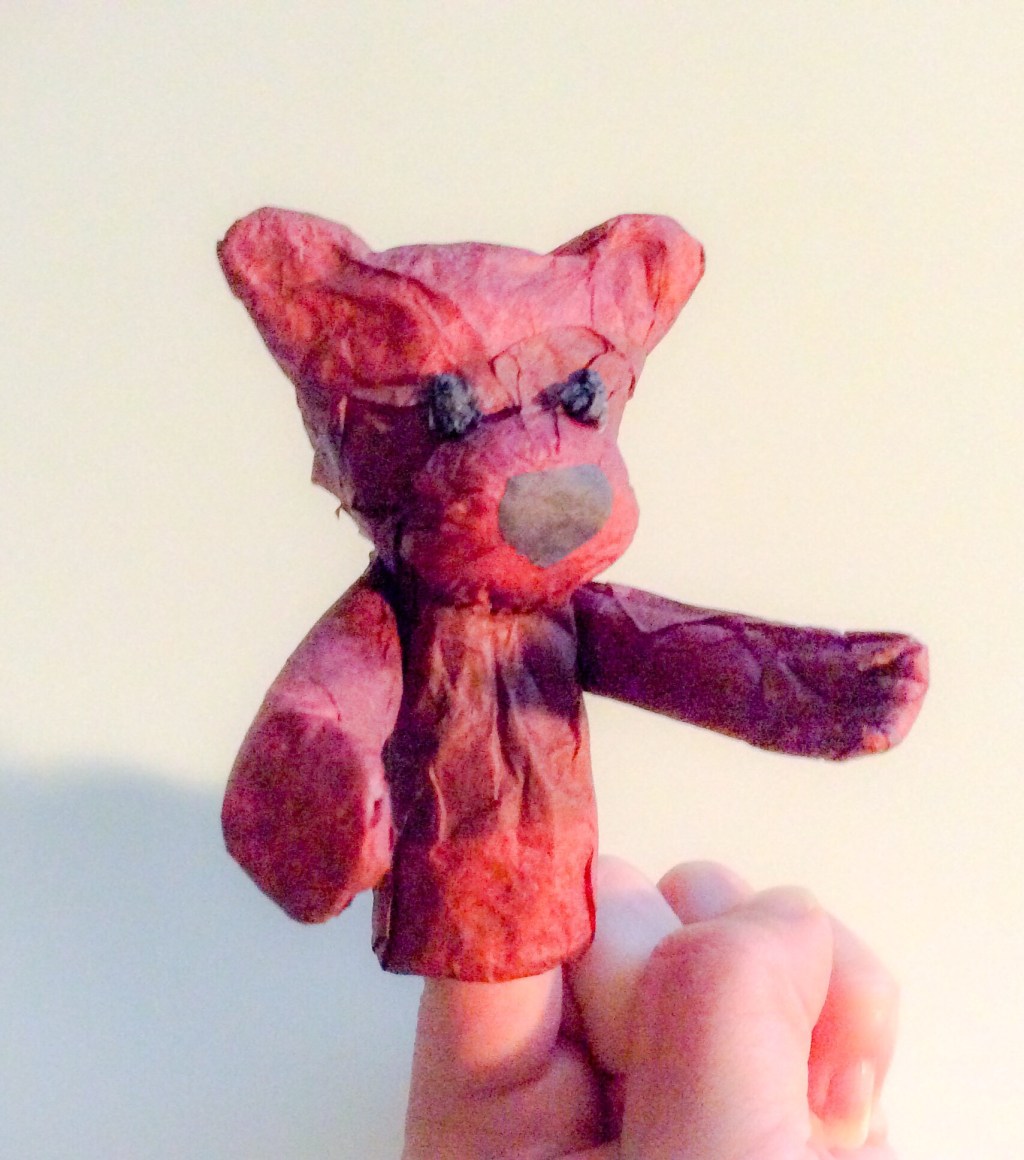 DIY finger paper&nbsp;puppet.