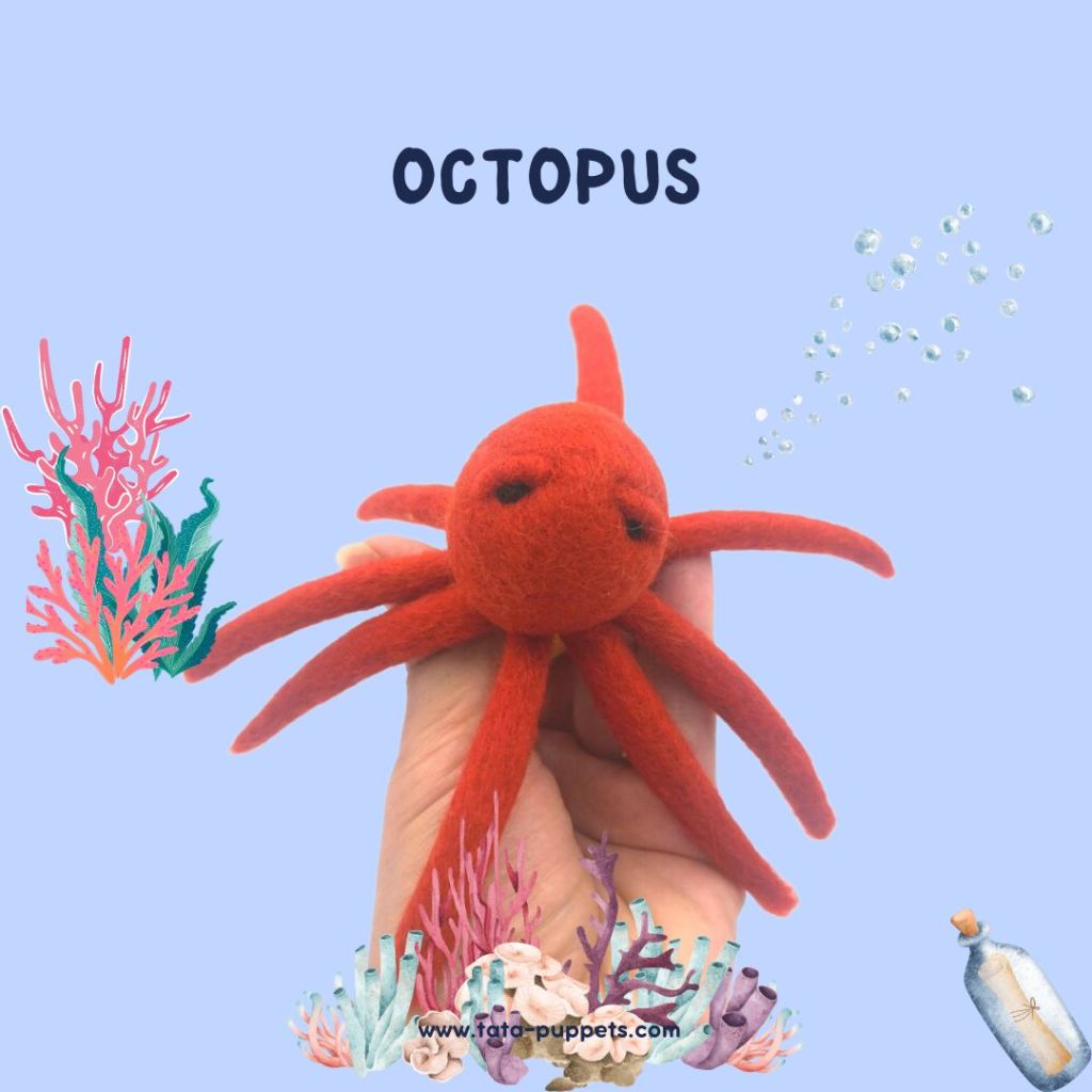 Explore the marine and ocean animals-puppets&nbsp;collection