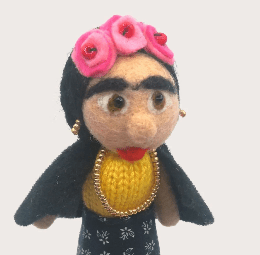 Discover the New Frida Kahlo Finger Puppet from&nbsp;TA-TA!